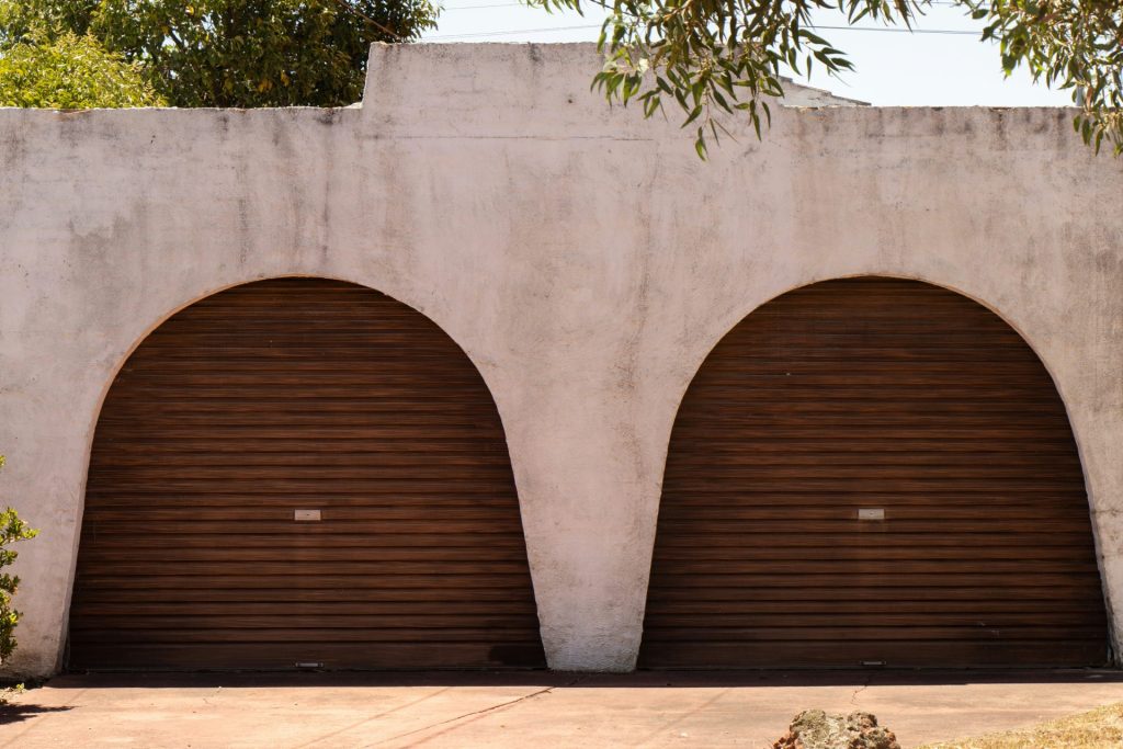 closed garage gates